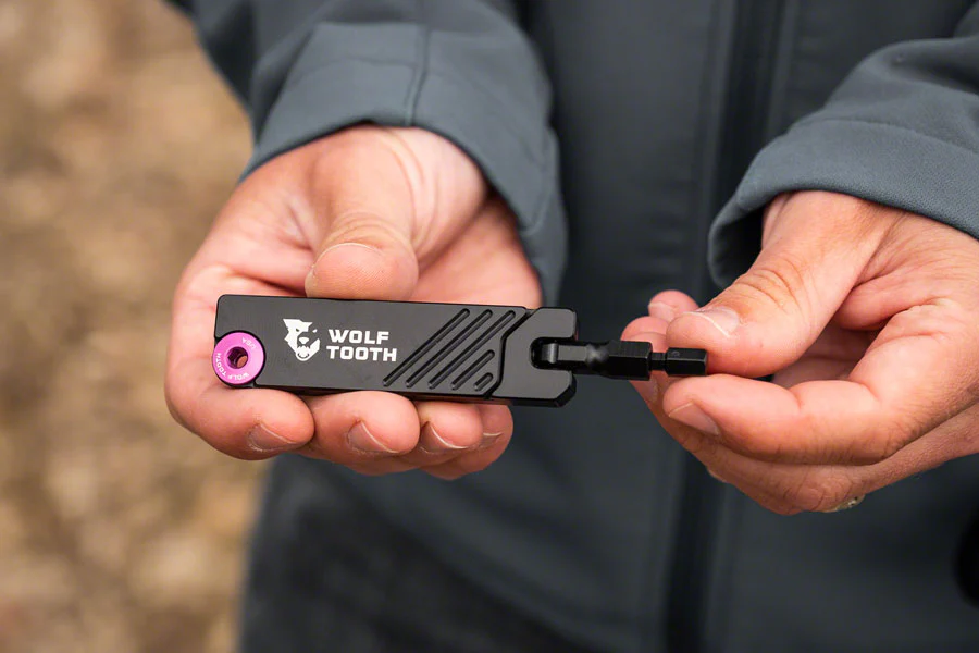 Wolf Tooth 6-Bit Hex Wrench - Multi-Tool Red - Image 4